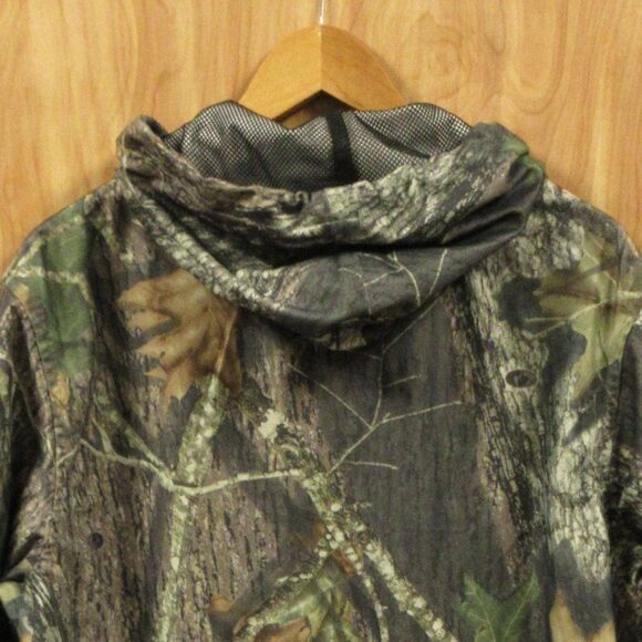 WILDFOWLER OUTFITTER Waterproof Parka Mens M Mossy Oak Camo Hunting Coat Jacket - Picture 11 of 12